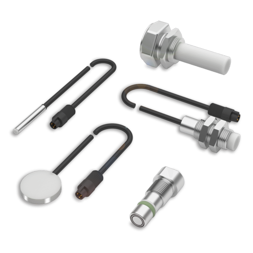 Sensores capacitivos para amplificador